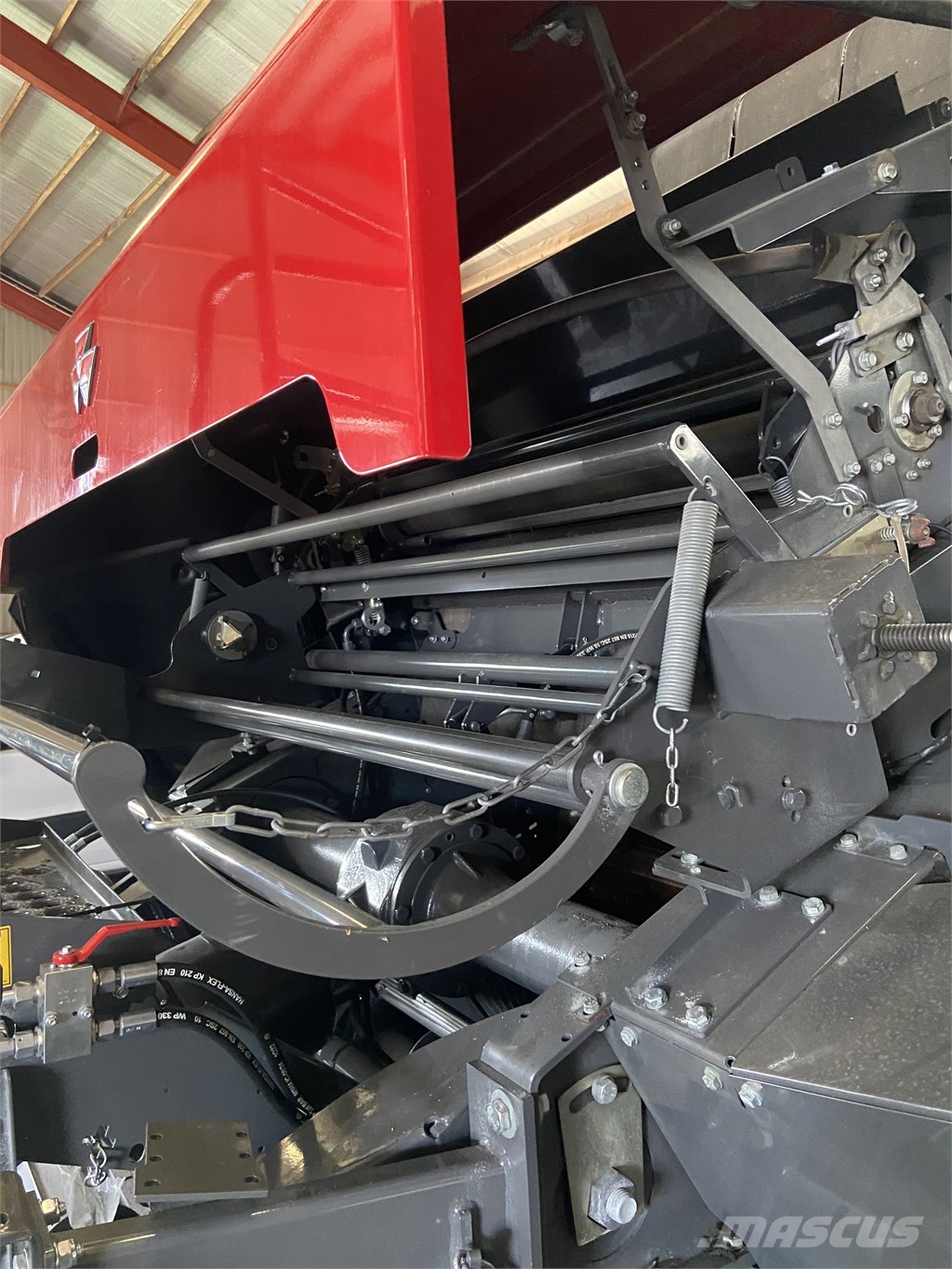 Massey Ferguson 4180 V Extra Rundbalspress med Flexkammare Prese/balirke za rolo bale