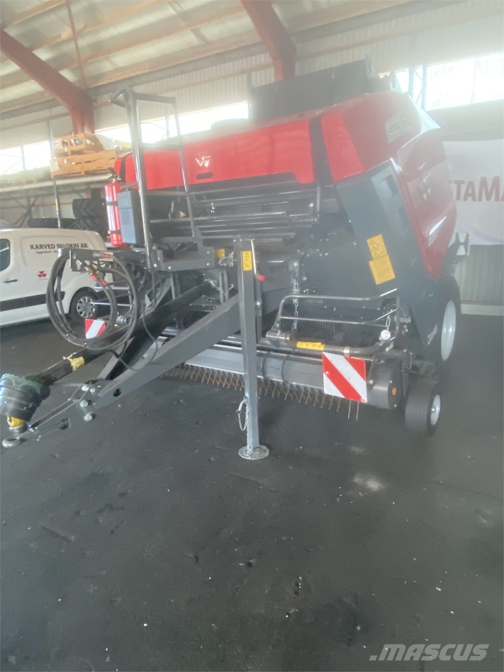Massey Ferguson 4180 V Extra Rundbalspress med Flexkammare Prese/balirke za rolo bale