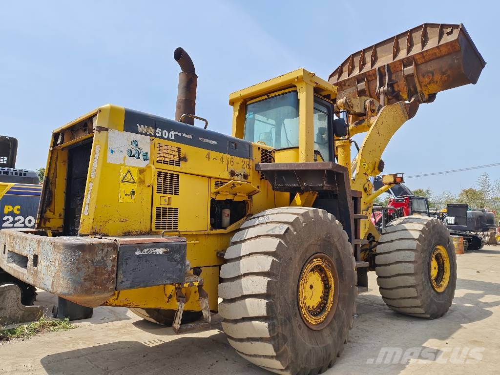 Komatsu WA 500 Rataslaadurid