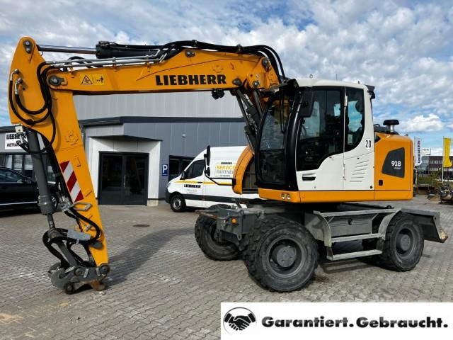 Liebherr A 918 Compact Litronic Bagri na kolesih