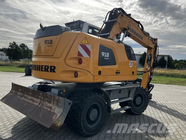 Liebherr A 918 Compact Litronic Bagri na kolesih