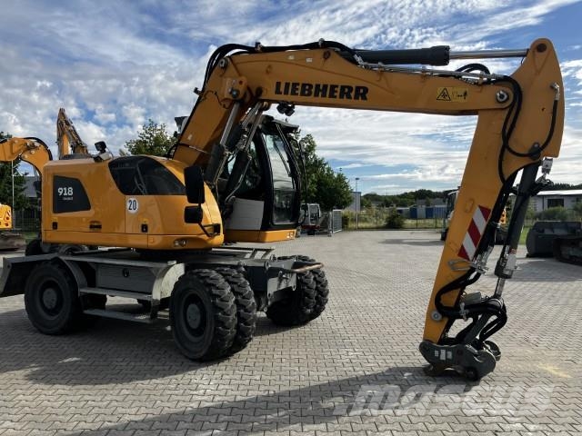 Liebherr A 918 Compact Litronic Bagri na kolesih