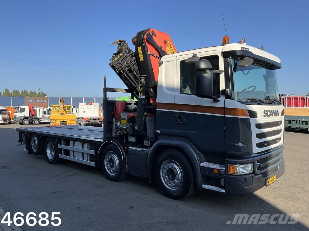 Scania G 410 8x2 Euro 6 Palfinger 41 Tonmeter laadkraan J Polovne dizalice za sve terene