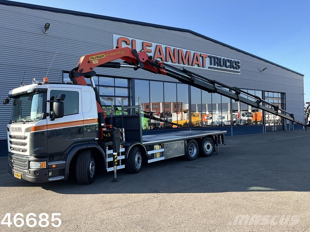 Scania G 410 8x2 Euro 6 Palfinger 41 Tonmeter laadkraan J Polovne dizalice za sve terene