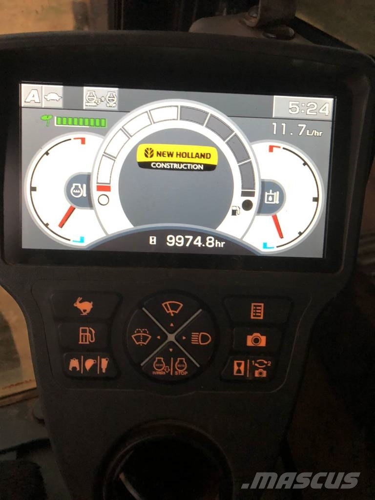 New Holland E 145 Bageri guseničari