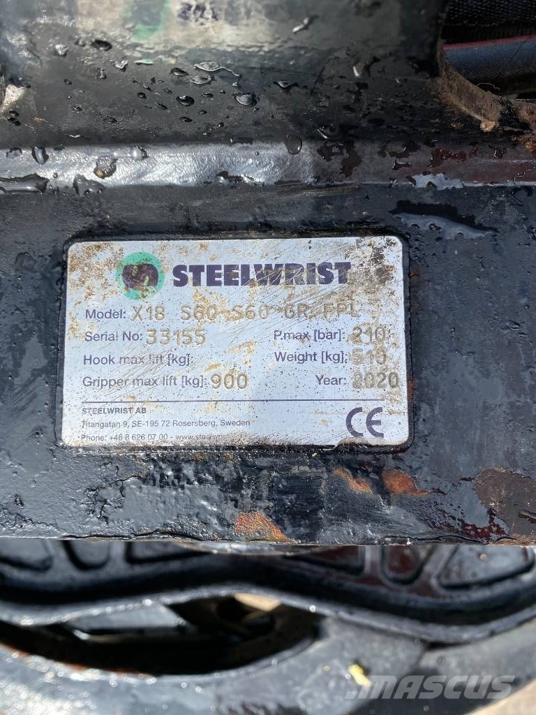 Steelwrist X18 Rotationsschaufel