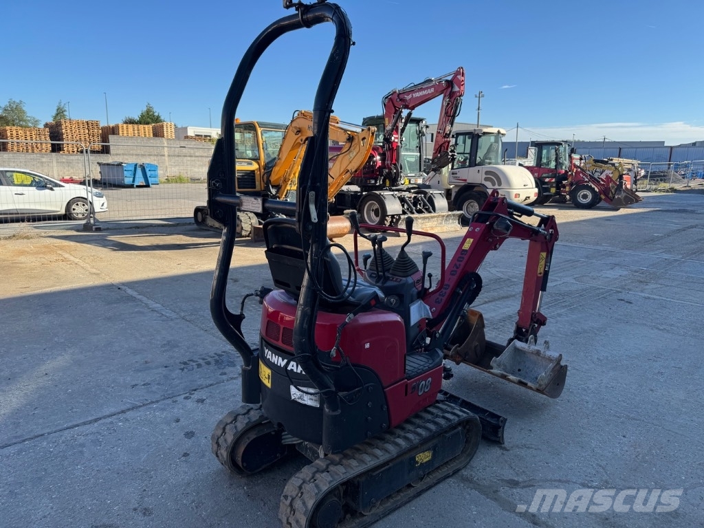 Yanmar SV08 (1E069) حفارات صغيرة أقل من 7 طن (حفارات صغيرة)