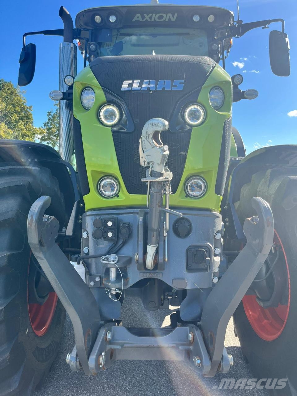 CLAAS Axion 870 CMATIC, 2463Bh, S10, TOP 트랙터