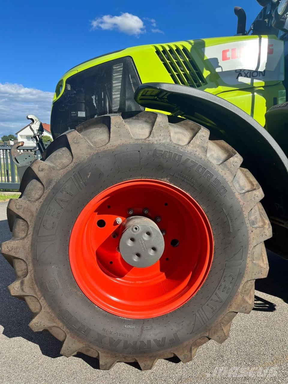 CLAAS Axion 870 CMATIC, 2463Bh, S10, TOP 트랙터