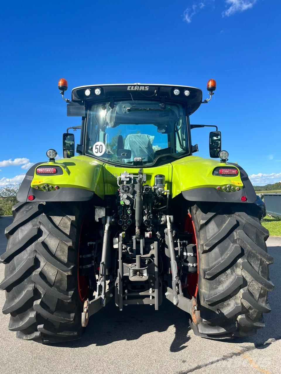 CLAAS Axion 870 CMATIC, 2463Bh, S10, TOP 트랙터
