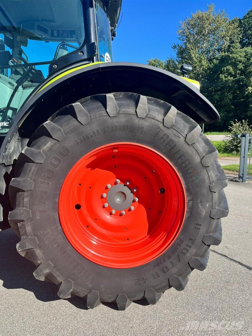 CLAAS Axion 870 CMATIC, 2463Bh, S10, TOP 트랙터
