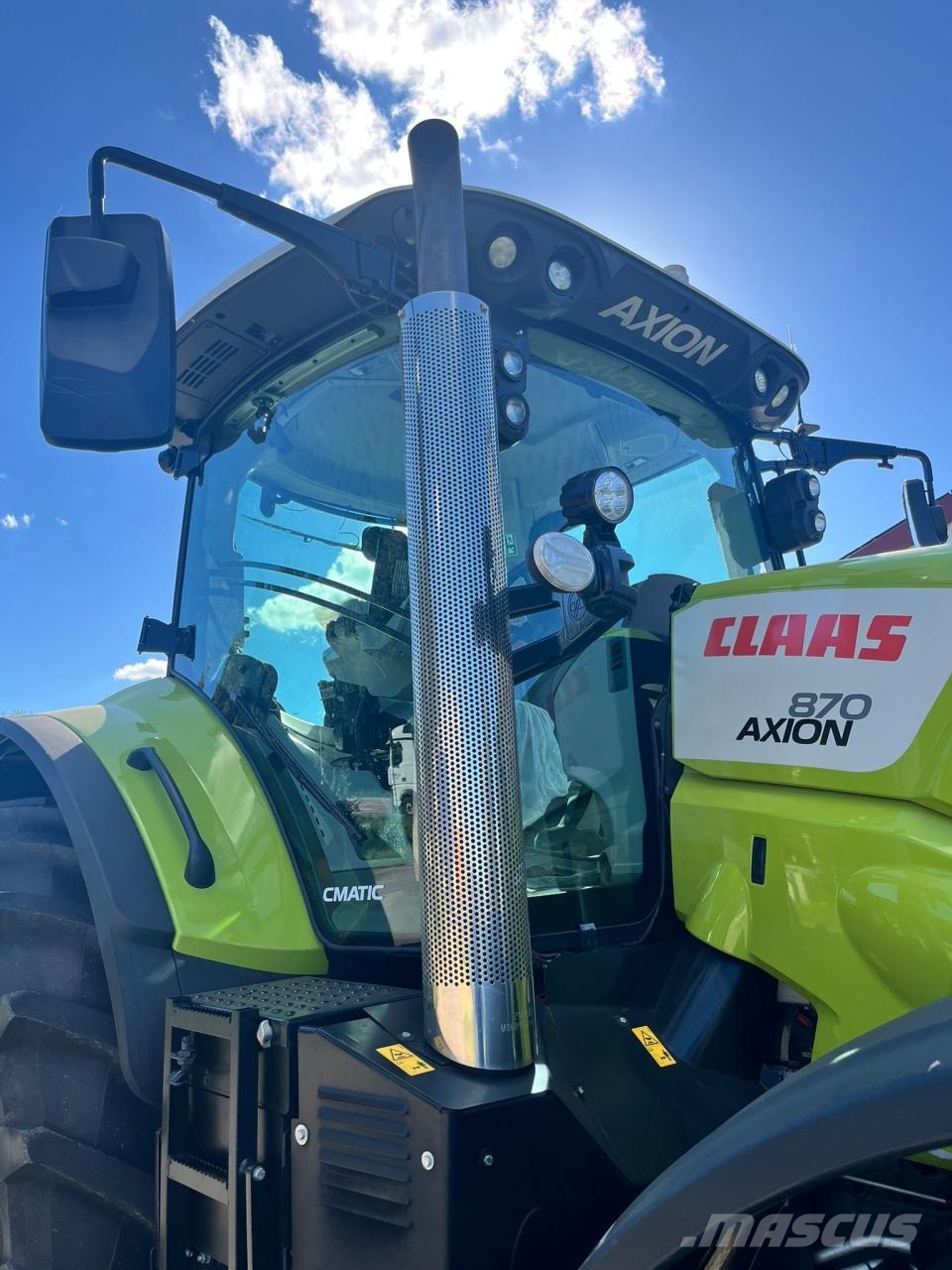 CLAAS Axion 870 CMATIC, 2463Bh, S10, TOP 트랙터