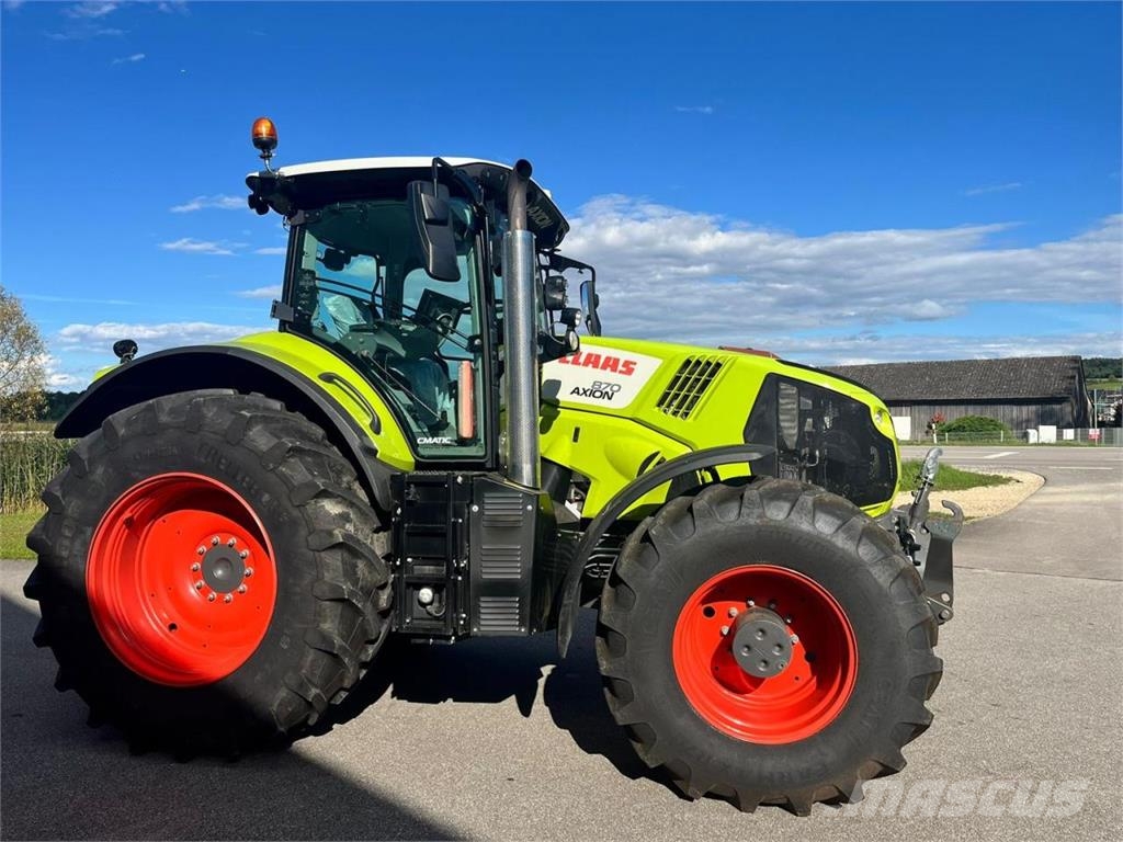 CLAAS Axion 870 CMATIC, 2463Bh, S10, TOP 트랙터