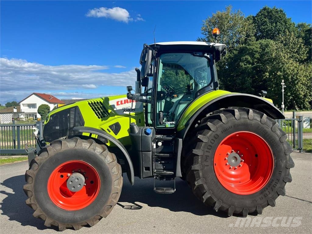 CLAAS Axion 870 CMATIC, 2463Bh, S10, TOP 트랙터