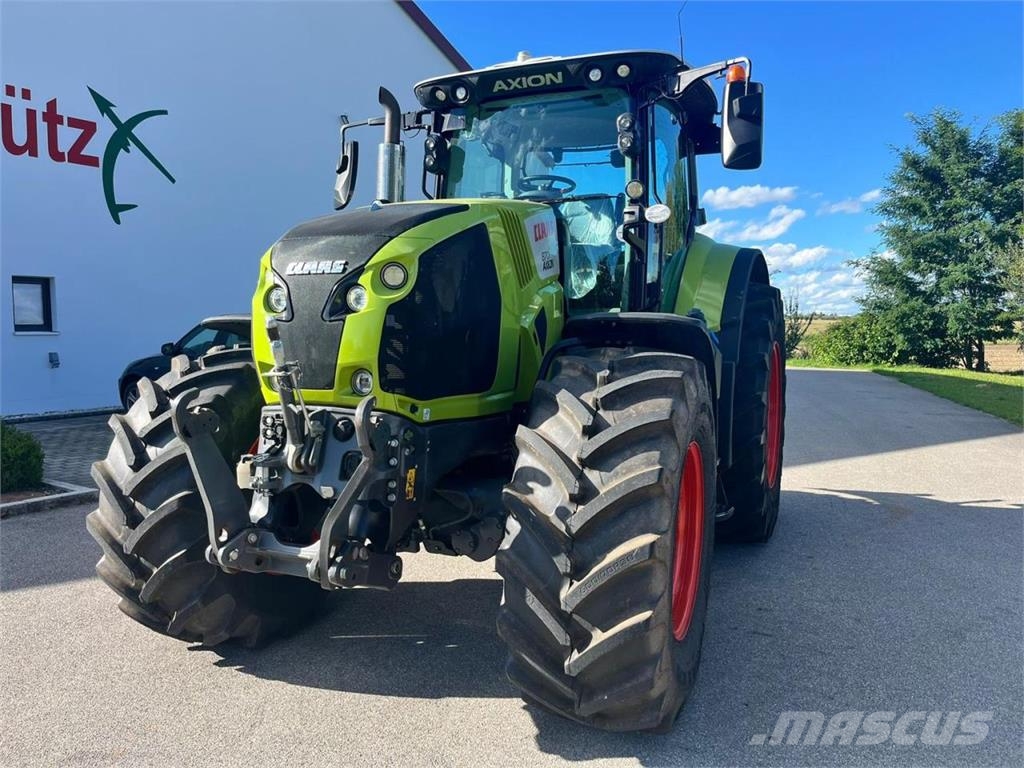 CLAAS Axion 870 CMATIC, 2463Bh, S10, TOP 트랙터