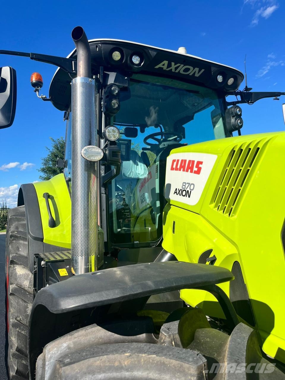 CLAAS Axion 870 CMATIC, 2463Bh, S10, TOP 트랙터