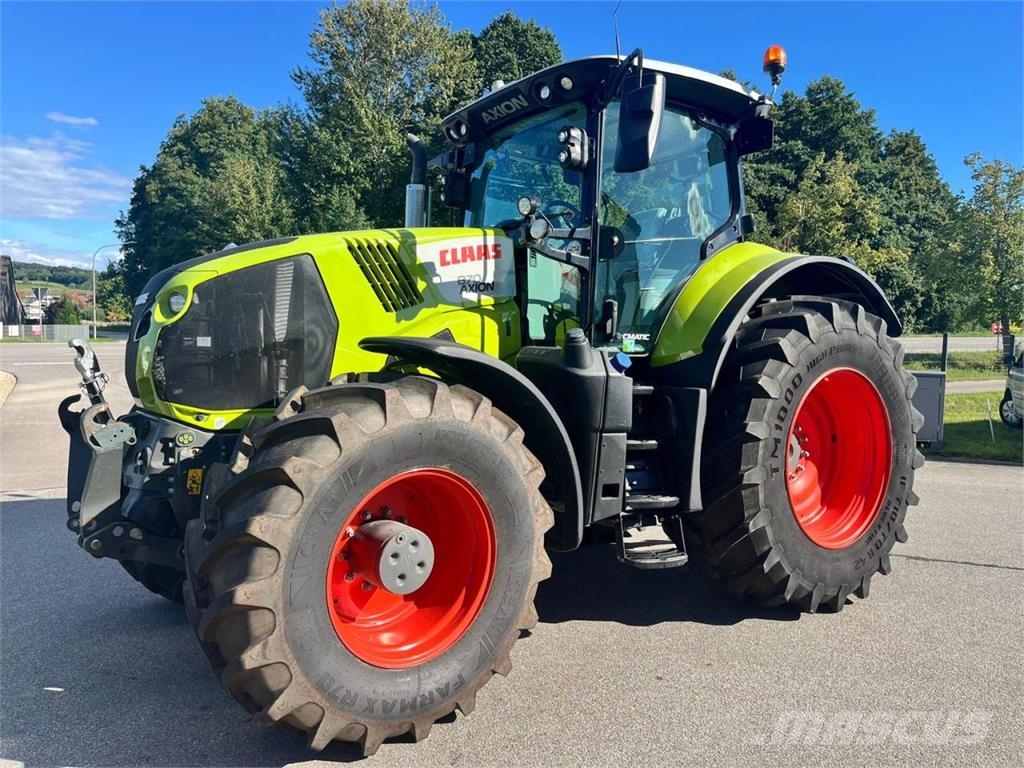 CLAAS Axion 870 CMATIC, 2463Bh, S10, TOP 트랙터