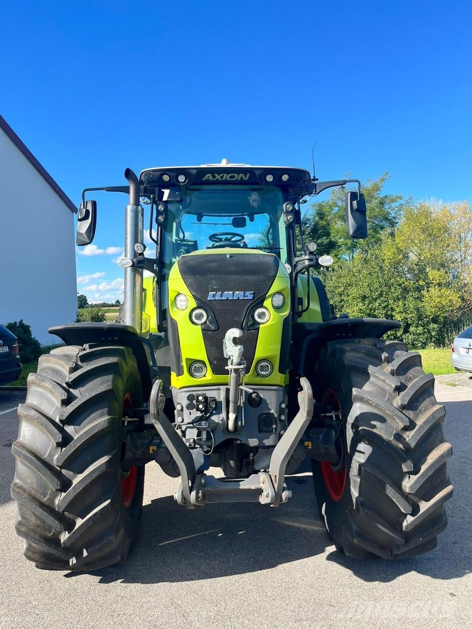 CLAAS Axion 870 CMATIC, 2463Bh, S10, TOP 트랙터