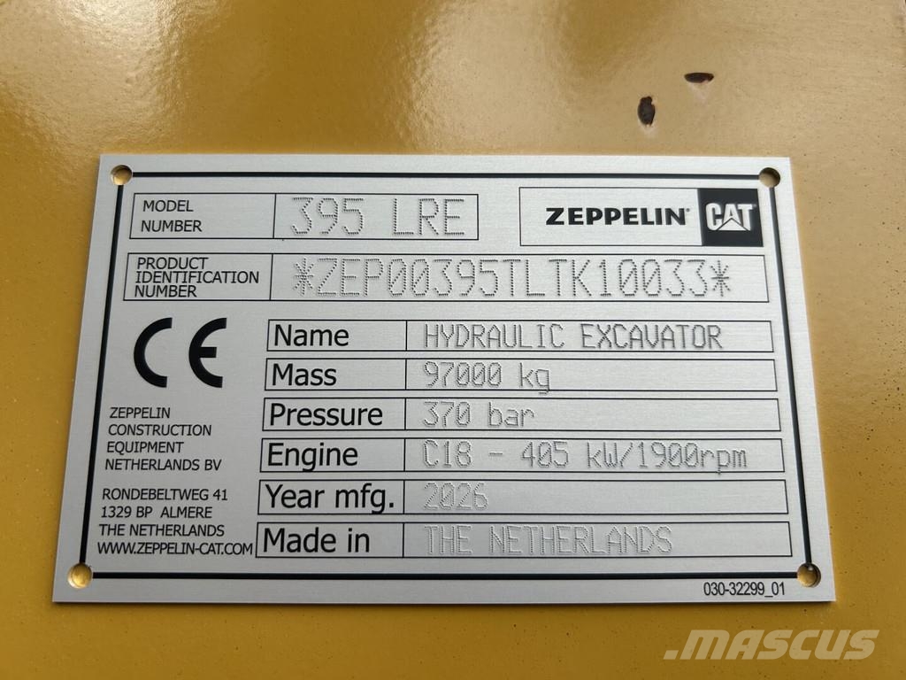 CAT 395-07C LRE Bagri goseničarji