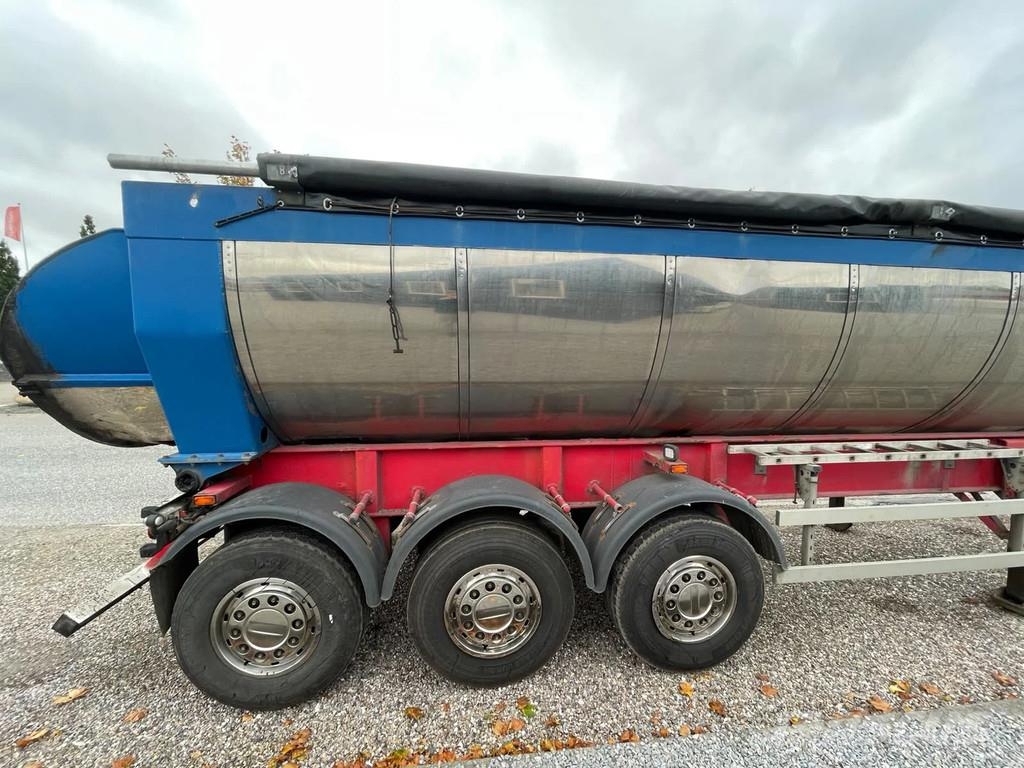 Kel-Berg 3 akslet asfalt tiptrailer Kiper poluprikolice
