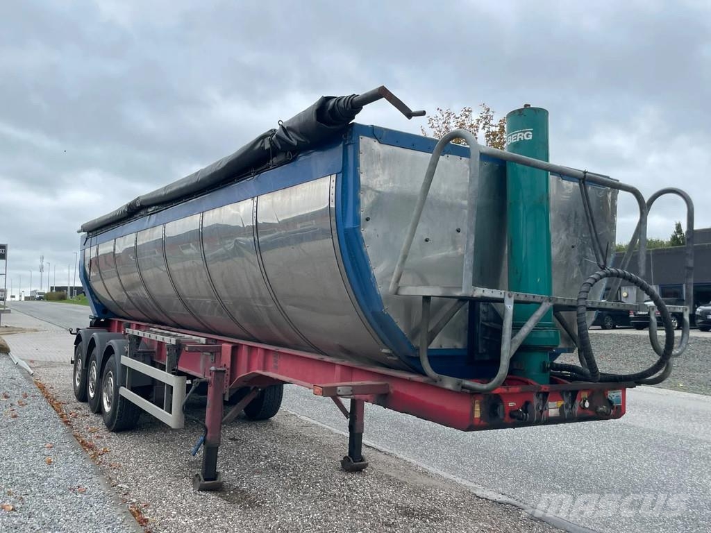 Kel-Berg 3 akslet asfalt tiptrailer Kiper poluprikolice