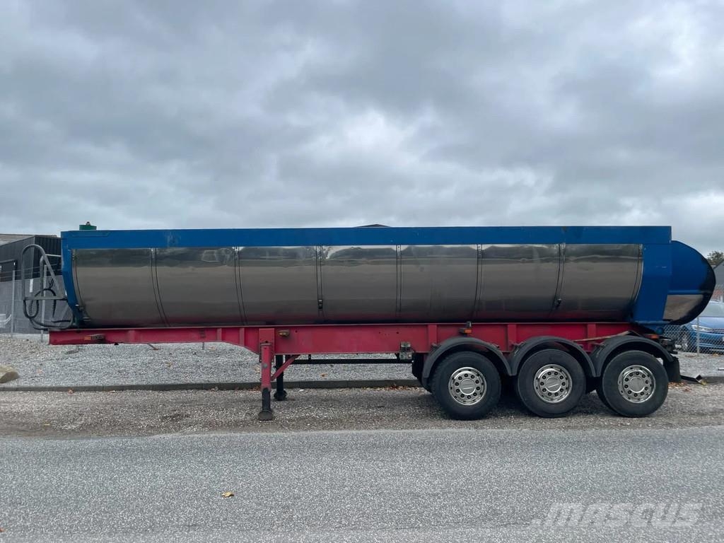 Kel-Berg 3 akslet asfalt tiptrailer Kiper poluprikolice