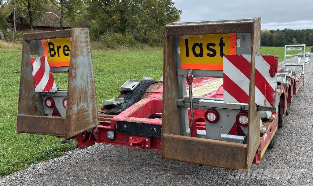 Chieftain 3-axl Skogsmaskintrailer 30 ton beg Maskintransporter