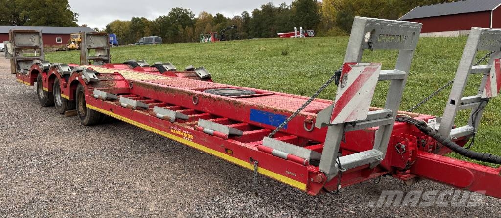 Chieftain 3-axl Skogsmaskintrailer 30 ton beg Maskintransporter