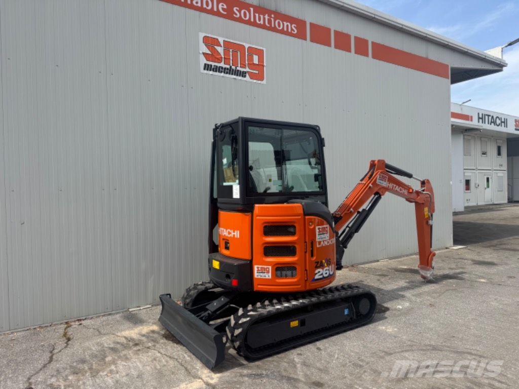 Hitachi ZX 26 U-6 Mini bageri < 7t