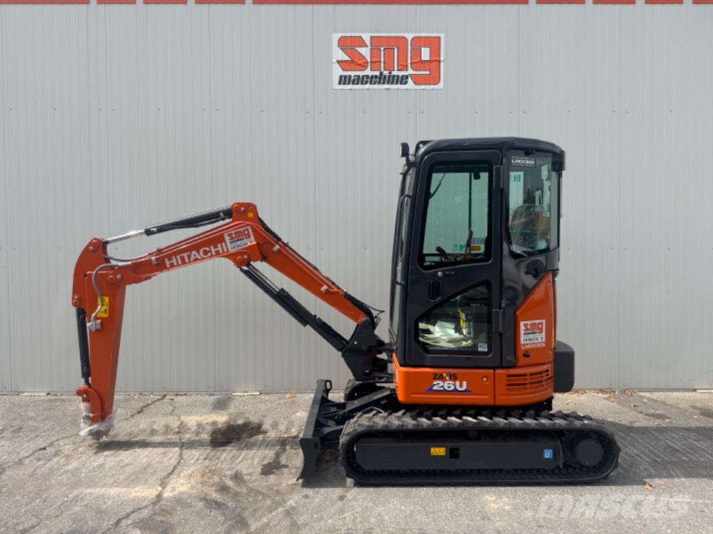Hitachi ZX 26 U-6 Mini bageri < 7t