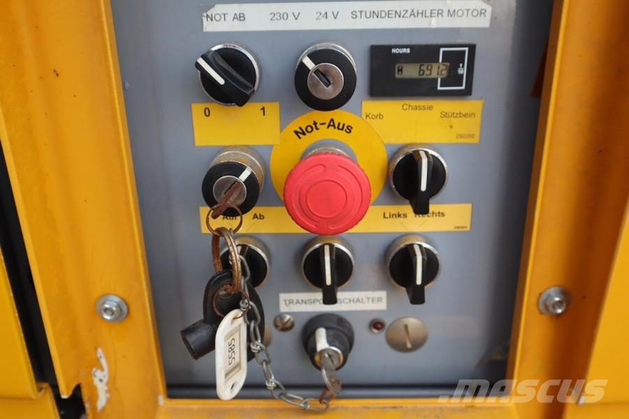 Denka-Lift DL22N Electric, 22m Working Height, 12m Reach, Sim Коленчатые подъемники