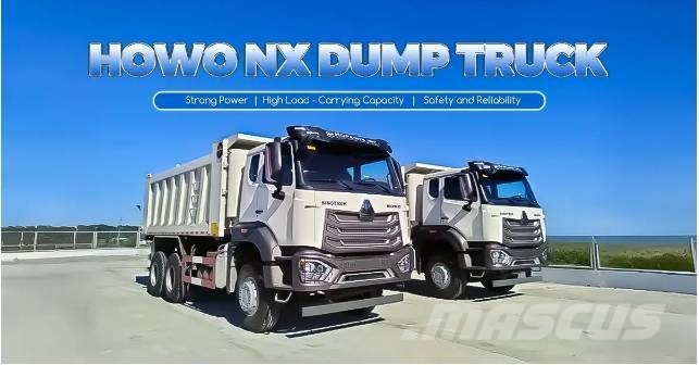 Howo Nx 6x4 375hp Diesel Tipper Truck Camiones desmontables
