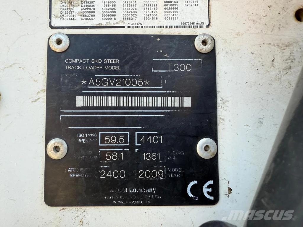 Bobcat T300 | A/C | Joystick | HighFlow! Skid steer mini utovarivači
