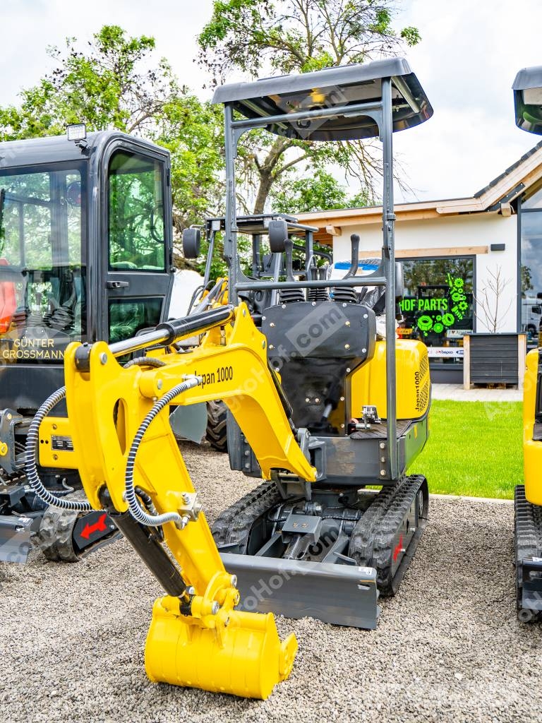 Günter Grossmann Japan1000 Minibagger < 7t