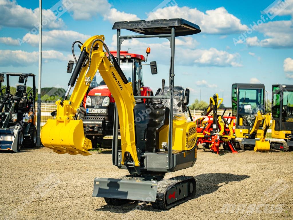 Günter Grossmann Japan1000 Minibagger < 7t