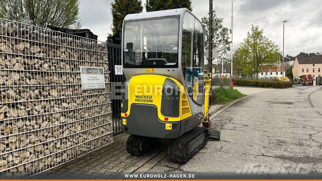 Wacker Neuson 1404 Minibagger, Schnellwechsler MS01, Knickmatik Miniexcavadoras