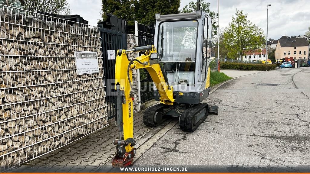 Wacker Neuson 1404 Minibagger, Schnellwechsler MS01, Knickmatik Miniexcavadoras