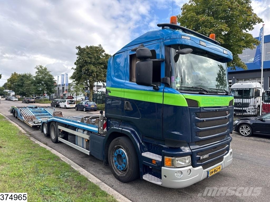 Scania R 450 6x2, EURO 6, Retarder, Combi, GS Meppel Oprijwagen