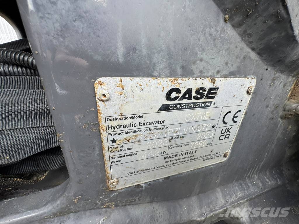CASE CX 70 E Escavatori medi 7t - 12t