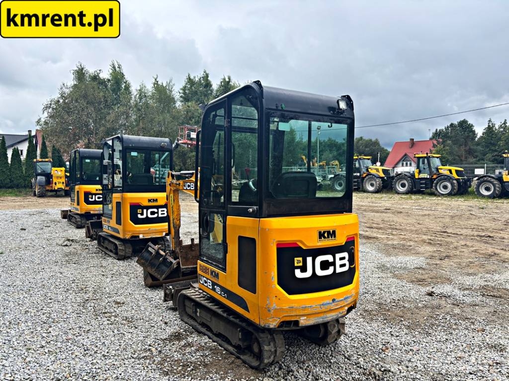JCB 16 C-1 T3 MINI-KOPARKA 2022R MTH: 1274 | JCB 8015 Minigraafmachines < 7t