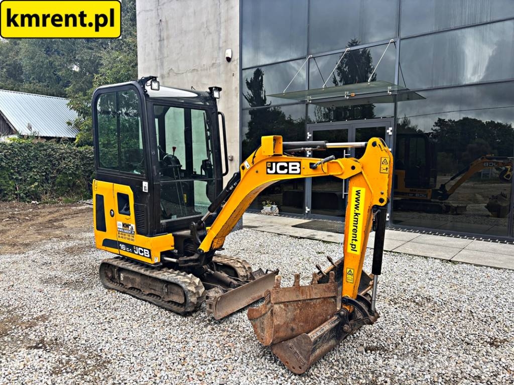 JCB 16 C-1 T3 MINI-KOPARKA 2022R MTH: 1274 | JCB 8015 Minigraafmachines < 7t