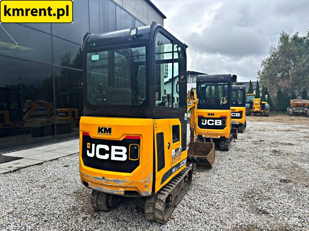 JCB 16 C-1 T3 MINI-KOPARKA 2022R MTH: 1274 | JCB 8015 Minigraafmachines < 7t