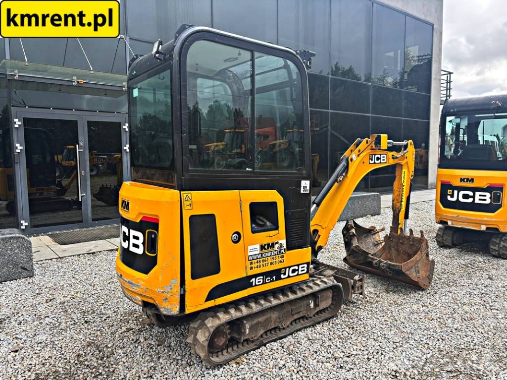 JCB 16 C-1 T3 MINI-KOPARKA 2022R MTH: 1274 | JCB 8015 Minigraafmachines < 7t