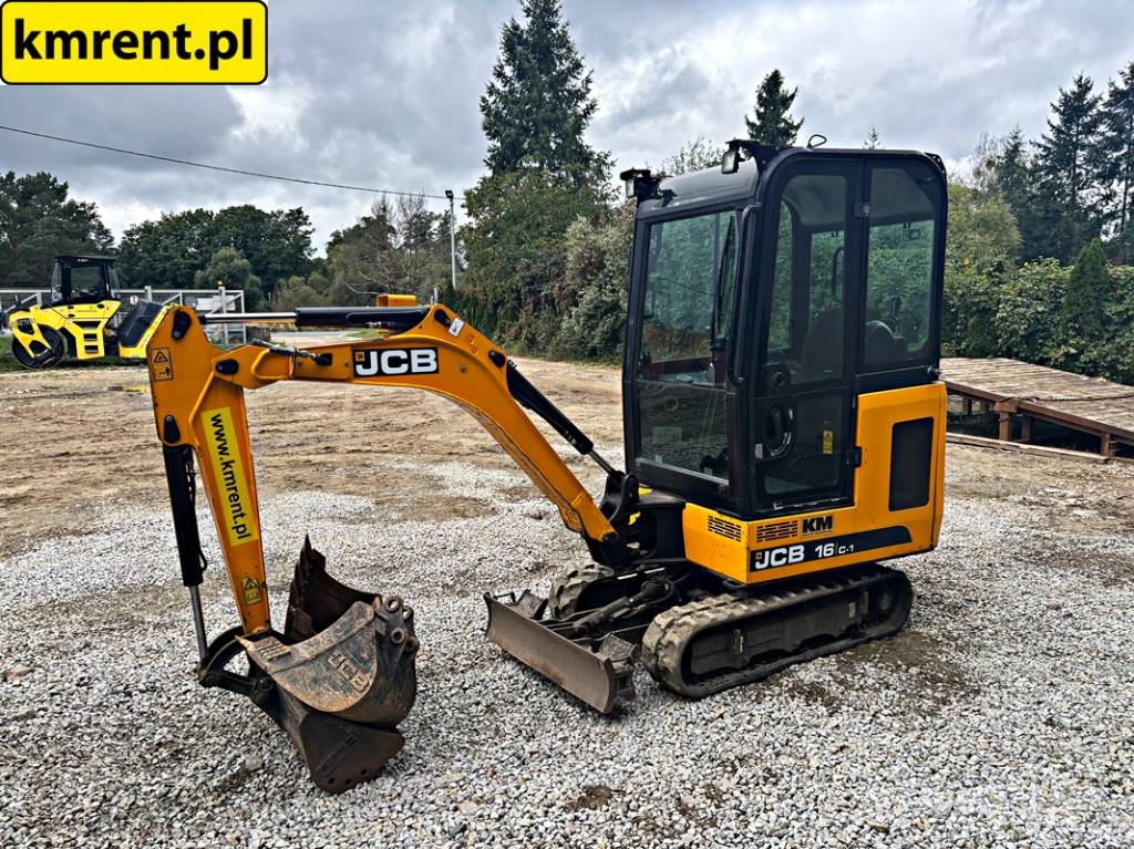 JCB 16 C-1 T3 MINI-KOPARKA 2022R MTH: 1274 | JCB 8015 Minigraafmachines < 7t