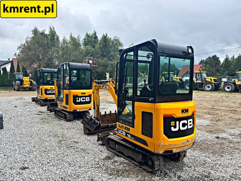 JCB 16 C-1 T3 MINI-KOPARKA 2022R MTH: 1274 | JCB 8015 Minigraafmachines < 7t