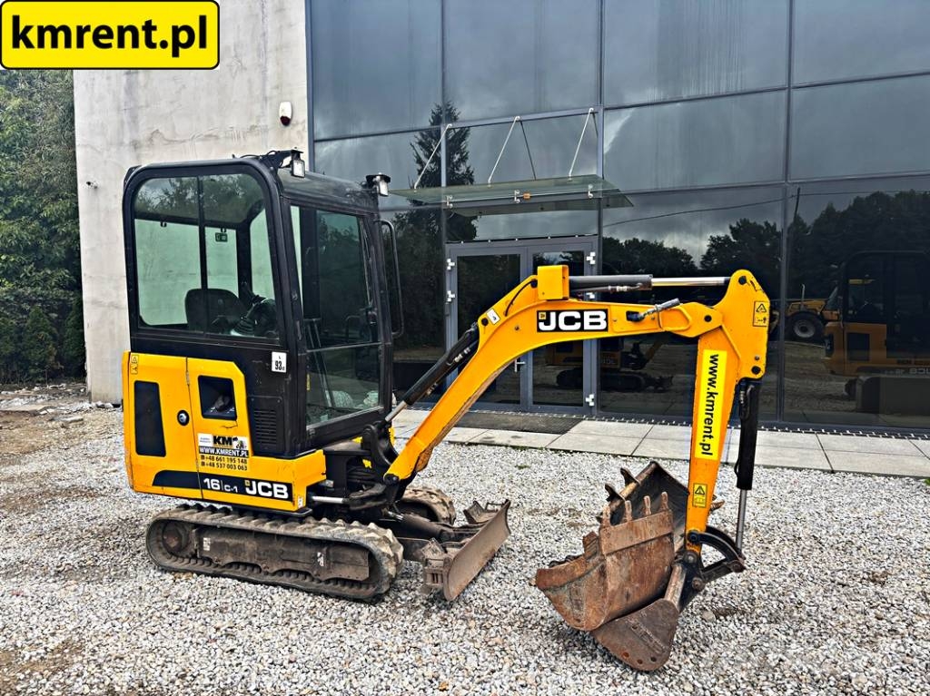 JCB 16 C-1 T3 MINI-KOPARKA 2022R MTH: 1274 | JCB 8015 Minigraafmachines < 7t