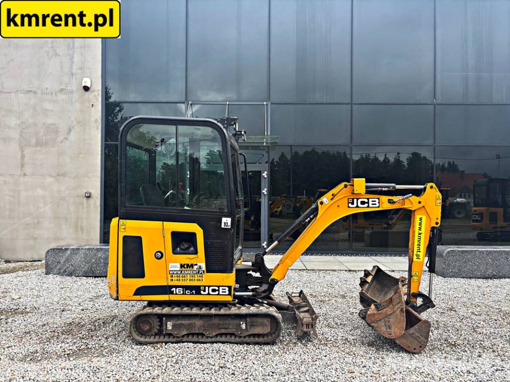 JCB 16 C-1 T3 MINI-KOPARKA 2022R MTH: 1274 | JCB 8015 Minigraafmachines < 7t