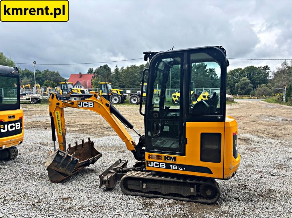 JCB 16 C-1 T3 MINI-KOPARKA 2022R MTH: 1274 | JCB 8015 Minigraafmachines < 7t