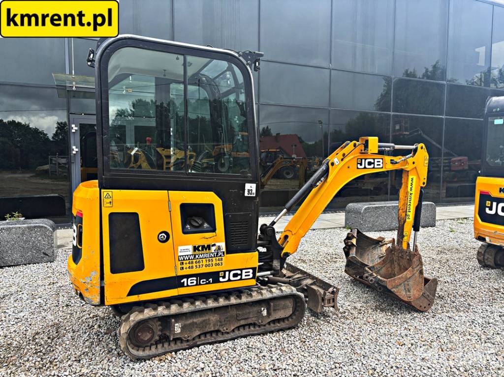 JCB 16 C-1 T3 MINI-KOPARKA 2022R MTH: 1274 | JCB 8015 Minigraafmachines < 7t