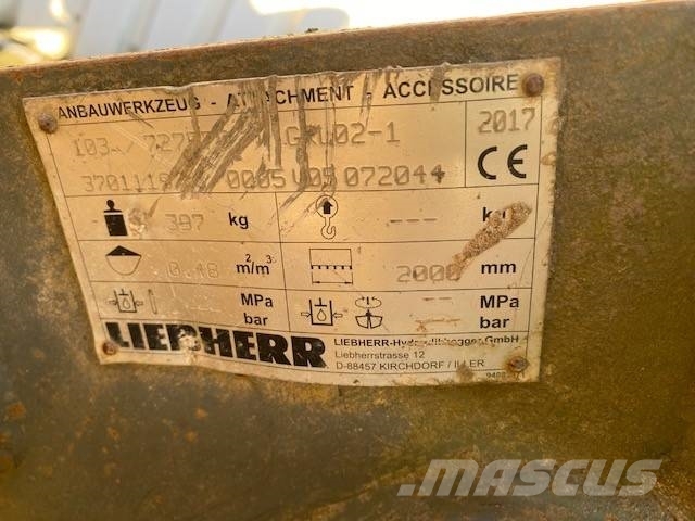 Liebherr (2025) 2.00 m Grabenlöffel / ditch-cleaning-buket Tieflöffel